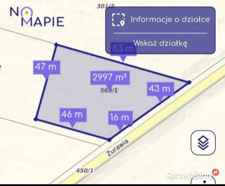 Zachowice Kąty Wrocławskie działki rolne siedliskowa Siedlec sprzedam