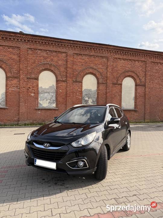 Hyundai ix35 20 CRDI czarny Pabianice sprzedam