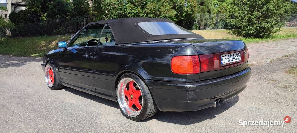 Audi 80 B4 cabrio 19 TDI S2 Artec L czarny Grudziądz