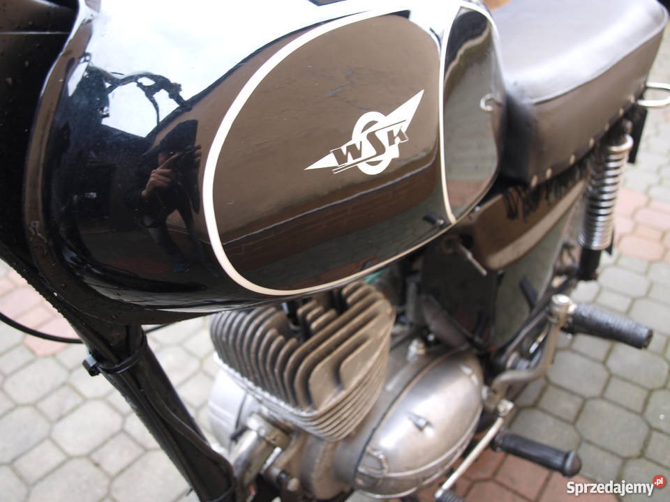 WSK 125 Garbuska z częściami WSK pomorskie Rumia