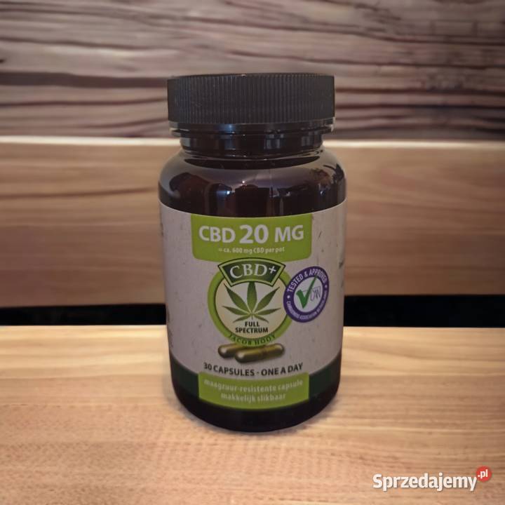 Jacob Hooy CBD 20mg 30 Kapsułek Pozostałe