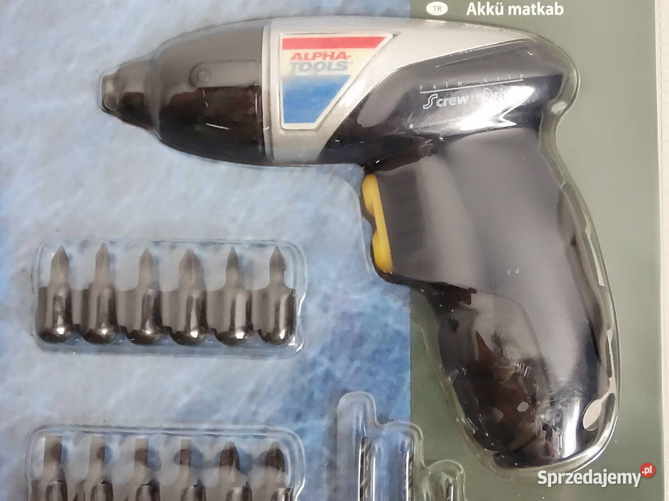 Nowy wkrętak akumulatorowy Alpha Tools 48V Biłgoraj sprzedam