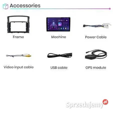 Radio Android Mitsubishi Pajero 4 gps wifi Radioodtwarzacze Ożarowice sprzedam