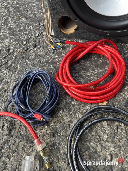 Subwoofer VC2 Wzmacniacz Mac Audio konwerter śląskie Mysłowice sprzedam