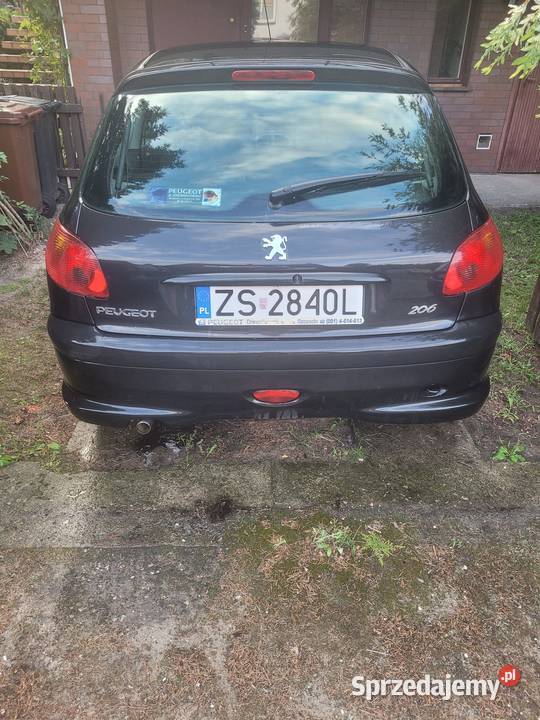 Peugeot 206 14 benzyna 2003 r Szczecin