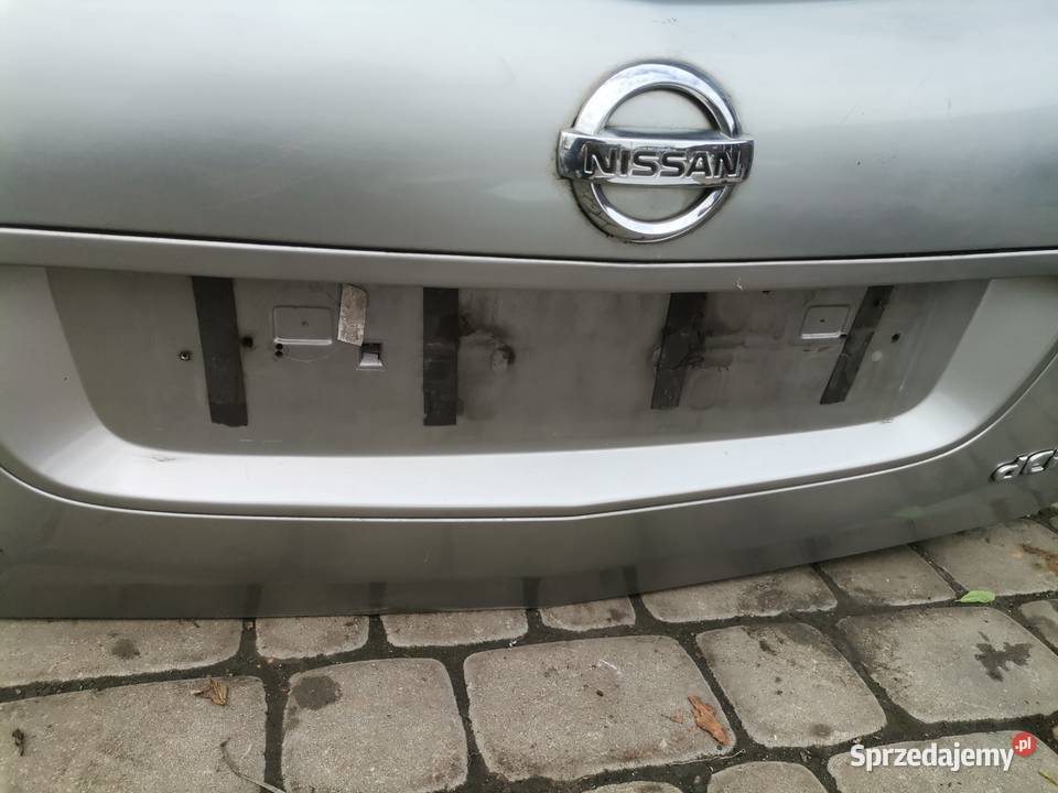 TYLNA KLAPA BAGAŻNIKA NISSAN PRIMERA P12 HB KY0G Nowy Sącz