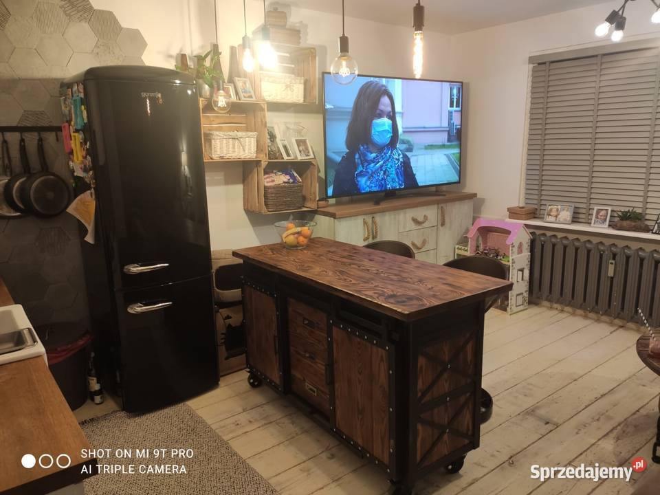 Industrialna Wyspa KuchennaMeble kuchenne Loft Warszawa