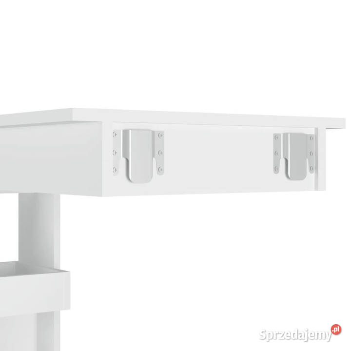 Stolik barowy biały 102x45x1035 materiał Stoły mazowieckie Warszawa