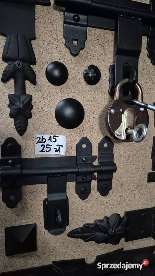 Kuty Ćwiek ozdobny meblowy Wbijany Czarny małopolskie Kraków