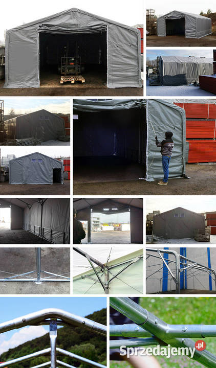 DAS COMPANY 6x12m Namiot magazynowy polar Warszawa