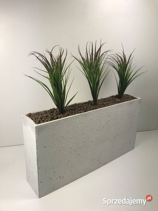Donica betonowa Slim 90x20x70 Donice betonowe Rawicz