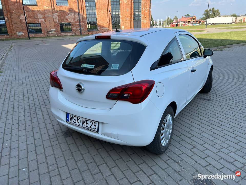 Opel Corsa E 14 2016r 215 VAN VAT1 w dowodzie Sokołów Podlaski