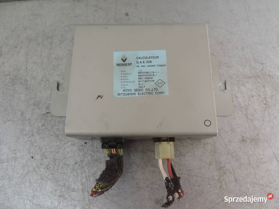 KOMPUTER STEROWNIK RENAULT TWINGO I 8200090112 Rok produkcji 2001 małopolskie Nowy Sącz
