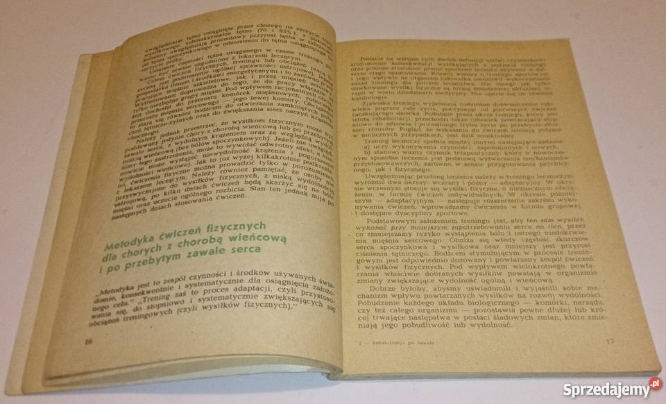 Rudnicki Smolis Rehabilitacja fizyczna zawale Rok wydania 1981 Pozostałe Rogoźnik