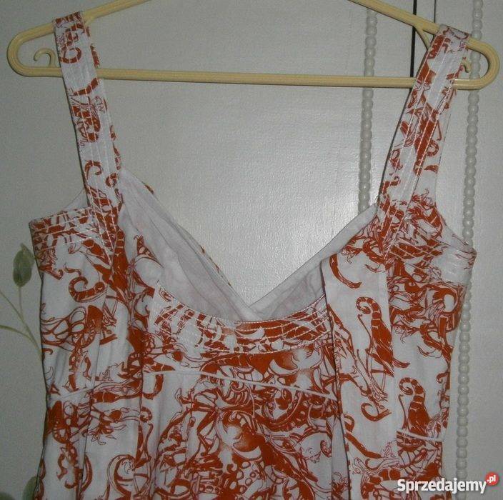 Sukienka Reserved hawajska letnia pin up retro Rozkloszowana Szczecin