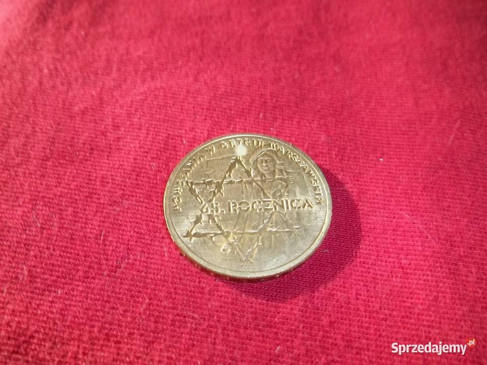 Moneta 2 złote15lecie Senatu III RP 65 Rocznica Łódź