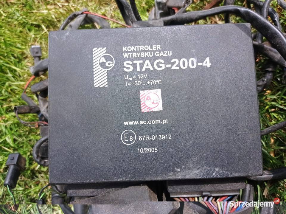 Kontroler wtrysku STAG 200 z listwą i akcesoria osobowe Zawiercie