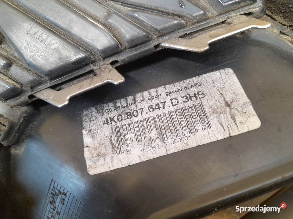 AUDI A6 C8 LEWA KRATKA ZDERZAKA 4K0807681D Atrapy Goleniów sprzedam
