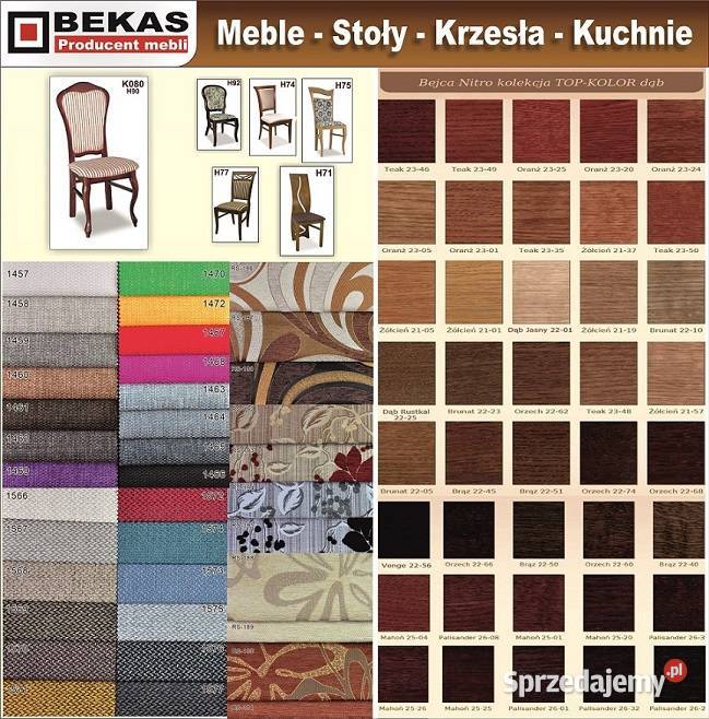 Klasyka Stylowy Komplet Mebli Orzech Salon Lublin