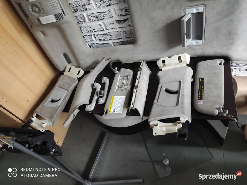 Audi a8 d3 4E0 Alcantara kompletna Podsufitka