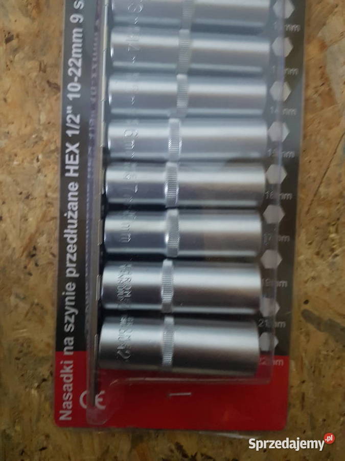 Nasadki długie 12 1022mm szyna 9e MASTIFF zestaw