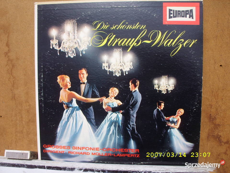 Klasyka JOHANN STRAUSS 4 plyty winylowe klasyczna Muzyka