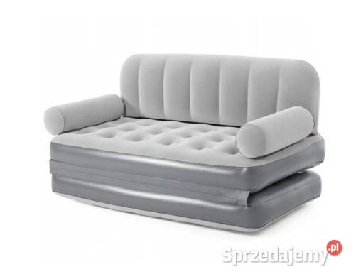SOFA ŁÓŻKO MATERAC DMUCHANY z pompką 152x188x64 64cm Wrocław