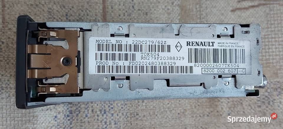 ODTWARZACZ CD RENAULT LAGUNA 2 ORGINAL kujawsko-pomorskie