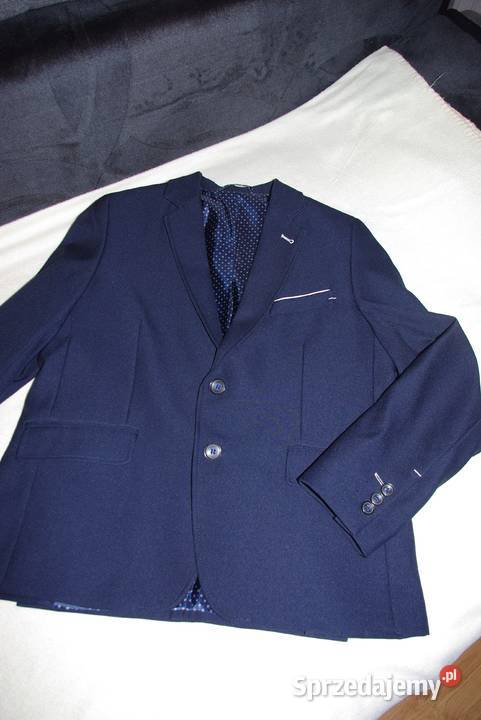 Garnitur granatowy komunijny 146 Pruszków