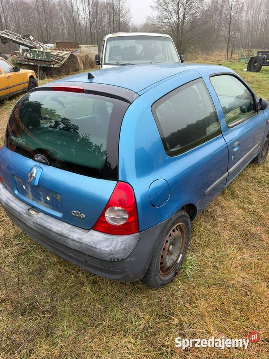 Renault Clio sprowadzony 1149 benz2002 125000km Prądocin sprzedam