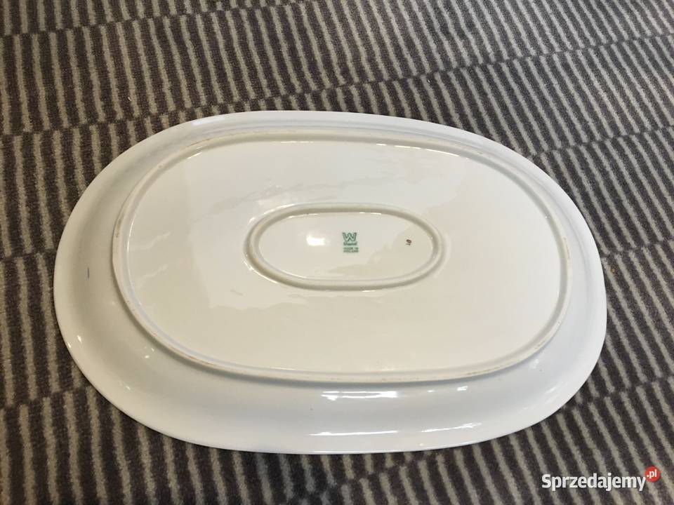 Półmisek PRL KOLUMNA ZYGMUNTA Porcelana i szkło Warszawa