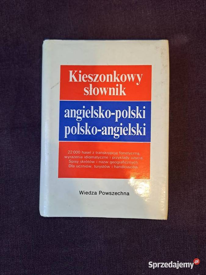 Kieszonkowy słownik Polsko angielski