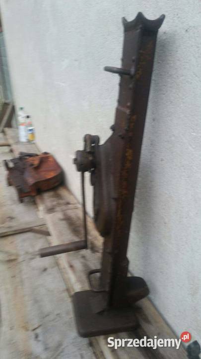 Lewar kolejowy niemiecki 20 T udźwigu Biała Podlaska