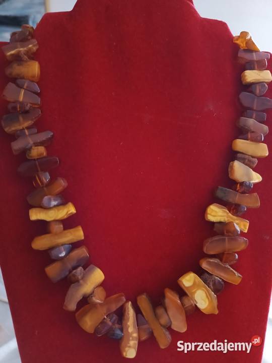 Naszyjnik Bursztyn Vintage Białystok sprzedam