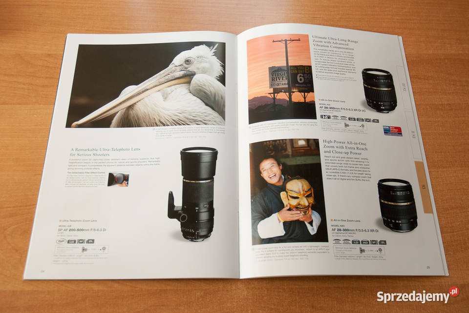 OBIEKTYWY Tamron Lens Catalogue 2012 ENG katalog podkarpackie Stara Wieś