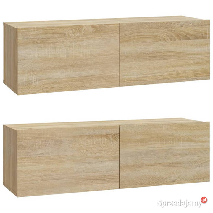 Szafki ścienne TV 2 dąb sonoma 100x30x30 mazowieckie Warszawa sprzedam