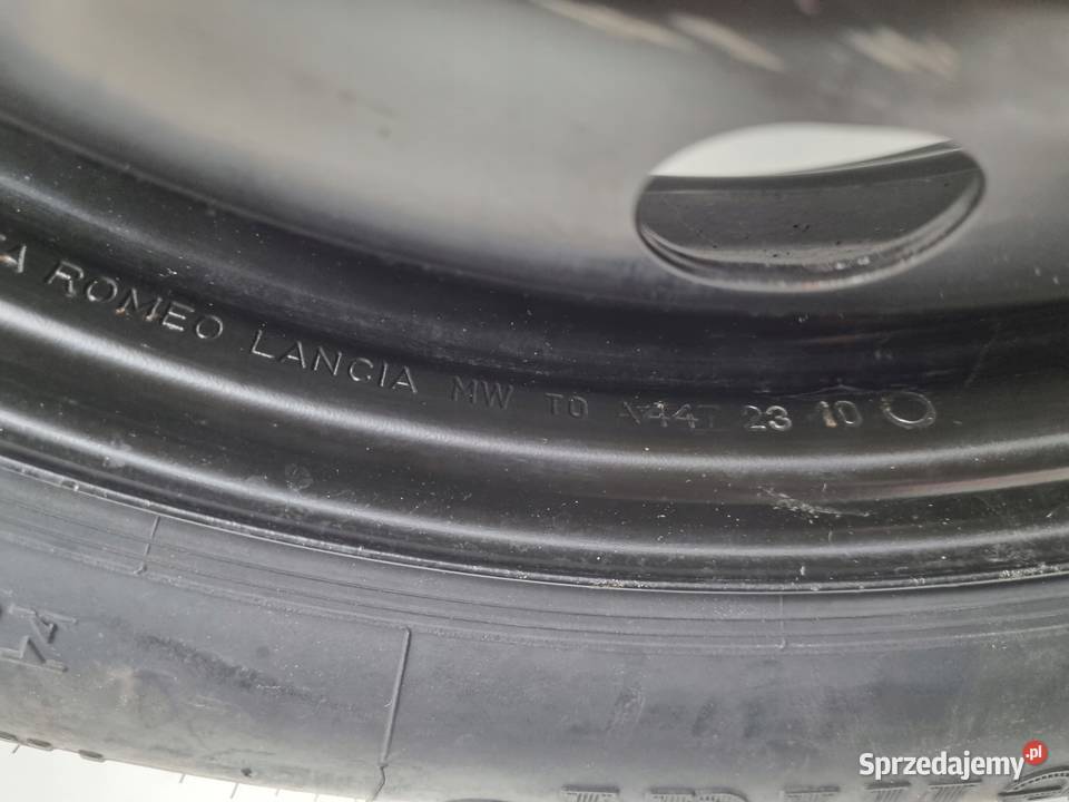 KOŁO DOJAZDOWE ZAPASOWE Alfa Romeo 159 13570 R16 lubelskie Chełm