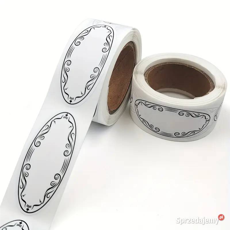 Naklejki Do Oznaczania Słoików 150 Samoprzylepne Płock sprzedam