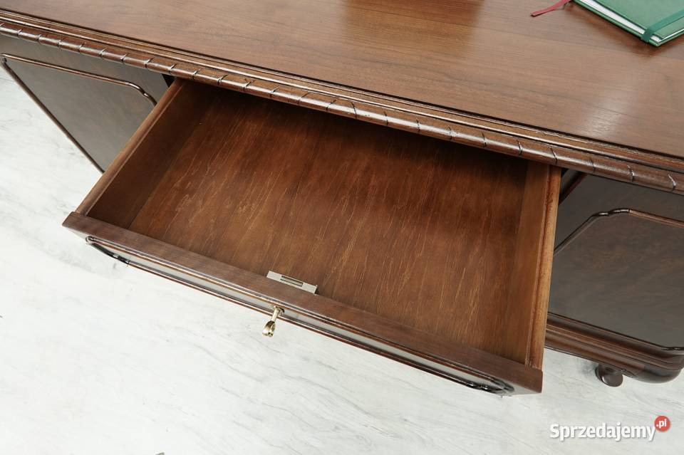 Stylowe biurko chippendale lata 40te renowacji Jerka