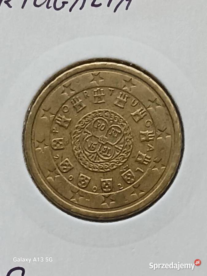 50 Eurocentów Portugalia 2002 r Konin