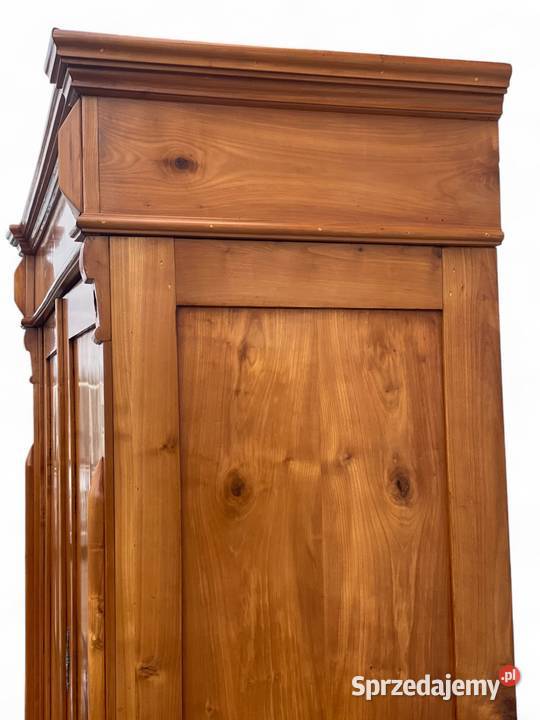 Stara stylowa szafa dwudrzwiowa z szufladami Gryfice