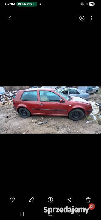 Golf 4 14 16v bezyna w stanie lubuskie