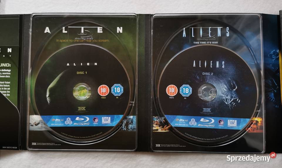 Alien Anthology Box Set (Obcy Antologia) 6x Blu-ray (En