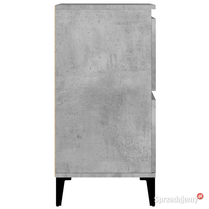 Komoda szarość betonu 60x35x70 materiał