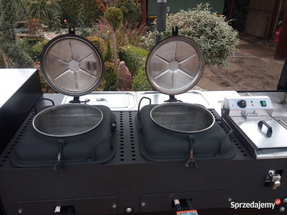 Gastronomiczny grill cateringowy gazowy węglowy wielkopolskie Damasławek