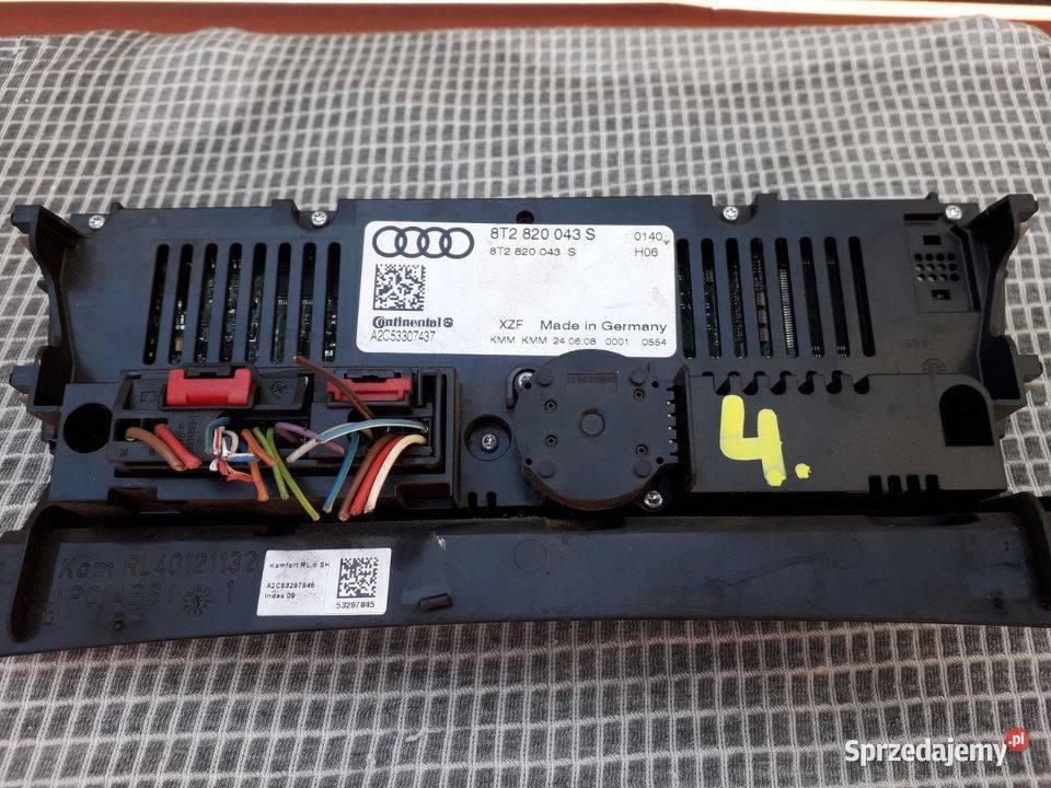 Panel klimatyzacji nawiewu Audi A4 B8 A5 świętokrzyskie Włoszczowa