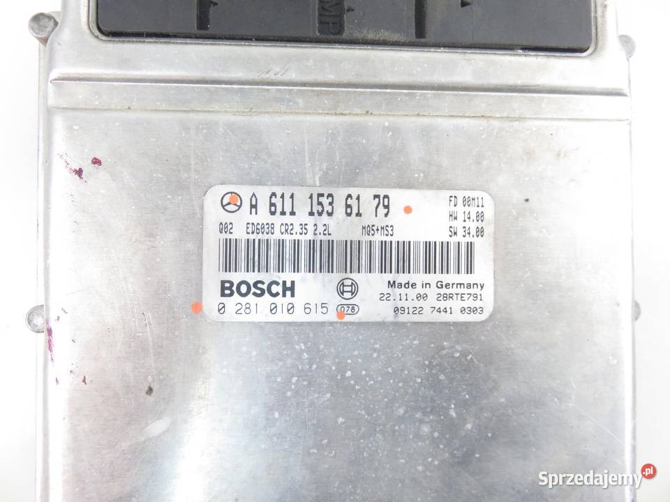 STEROWNIK MERCEDES SPRINTER 902 213 CDI małopolskie