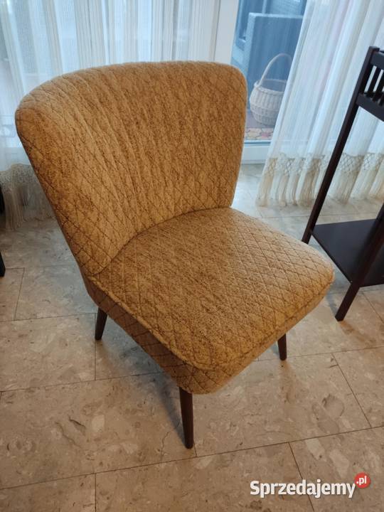 stary fotel PRL muszelka Fotele lubuskie Gorzów Wielkopolski