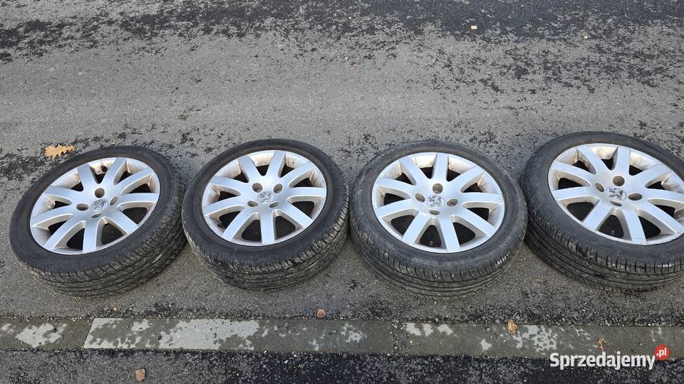 Felgi aluminiowe 16 Peugeot dolnośląskie Stara Kamienica sprzedam
