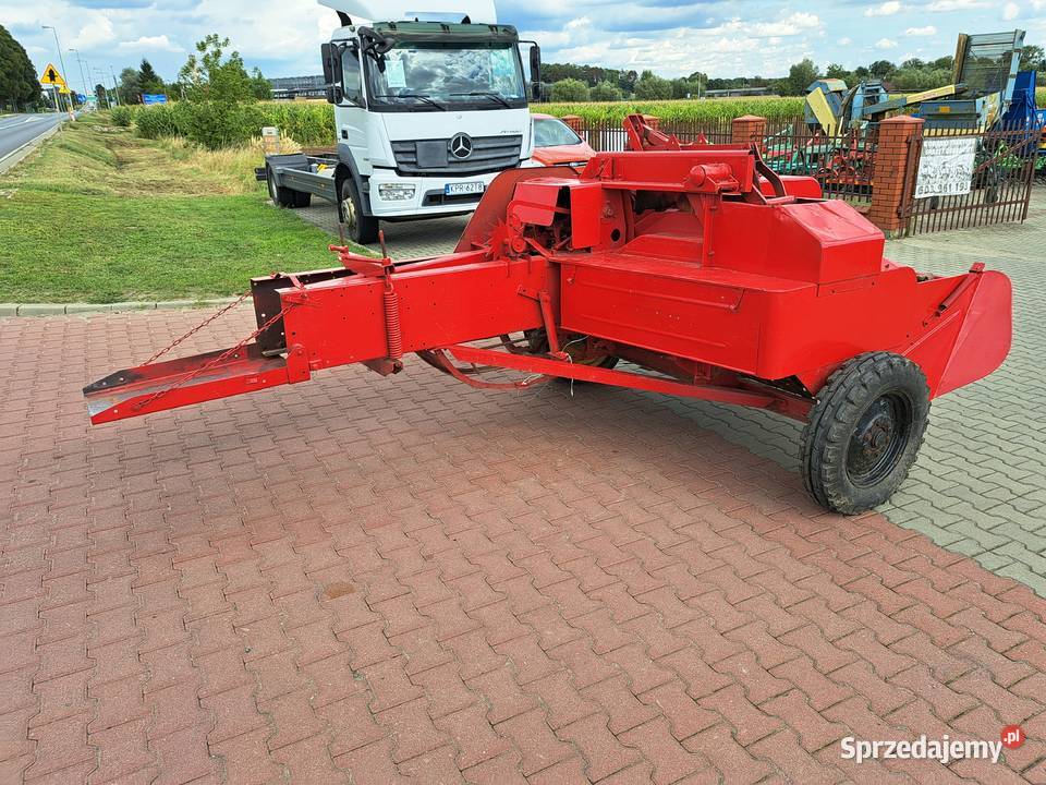 Prasa kostkująca do słomy Massey Ferguson 158 nieuszkodzony Kostkujące